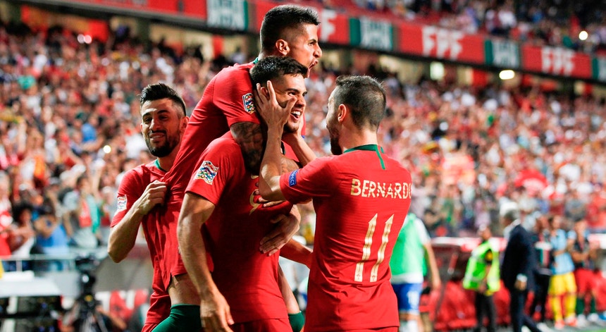 André Silva marcou o único golo da vitória portuguesa sobre a Itália
