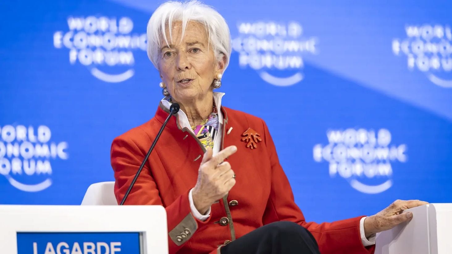 Lagarde dismisses breakdown of world order and points to AI as a driver of growth