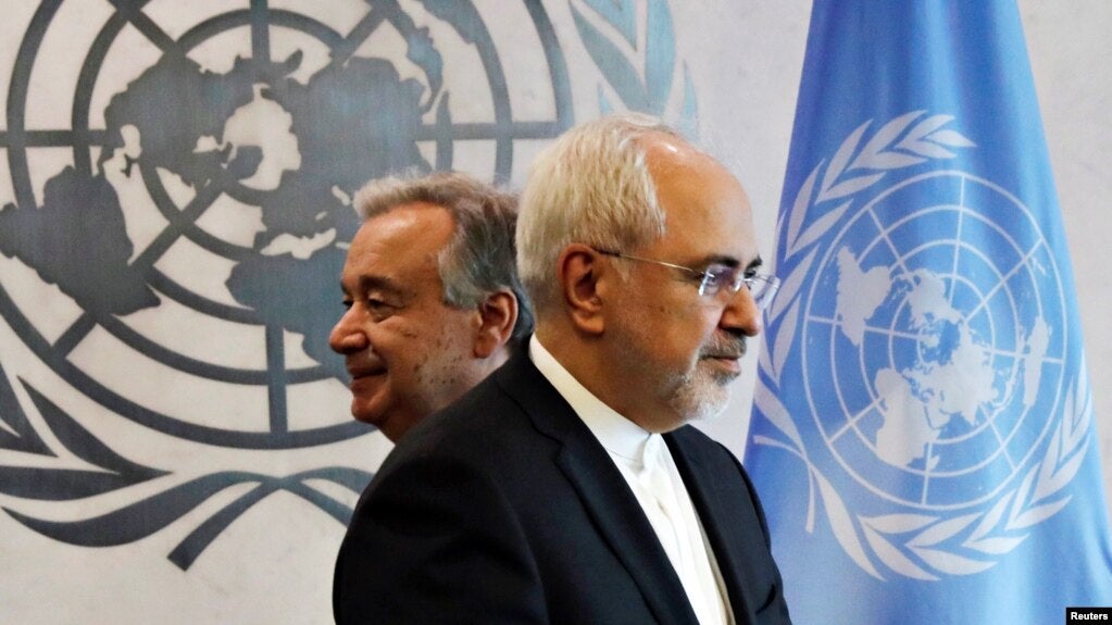 Irão adverte Guterres de que responderá "de forma decisiva" em caso de ataque