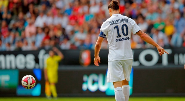 Ibrahimovic é a grande figura do PSG
