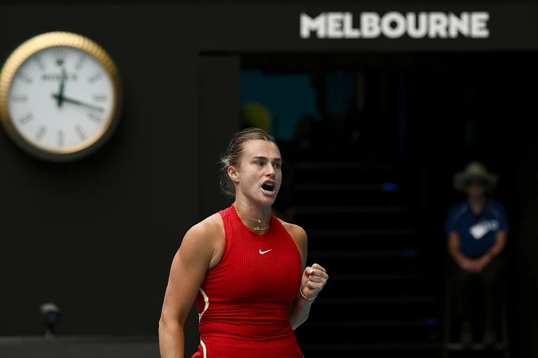 Sabalenka segue em frente na prova australiana
