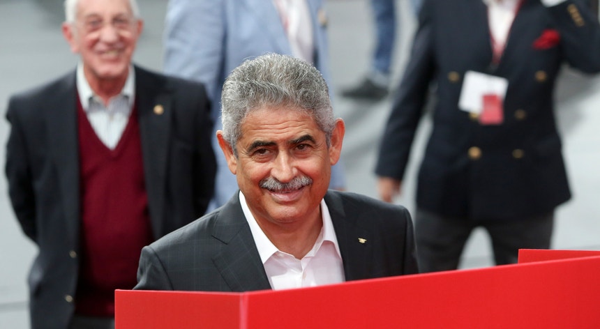 Luís Filipe Vieira foi eleito há pouco tempo para mais um mandato no Benfica
