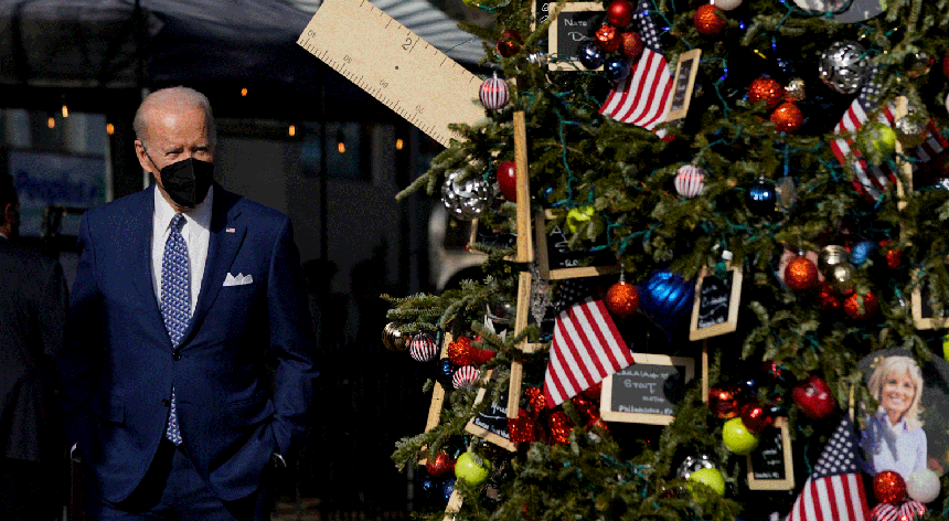 Biden lobt in Weihnachtsbotschaft „immense Courage“ der Amerikaner