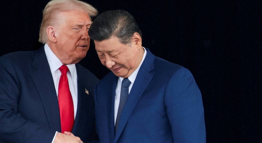 Imagem ilustrativa: Xi Jinping espera alcançar "coisas grandes" com Trump mas deixa avisos sobre Ta