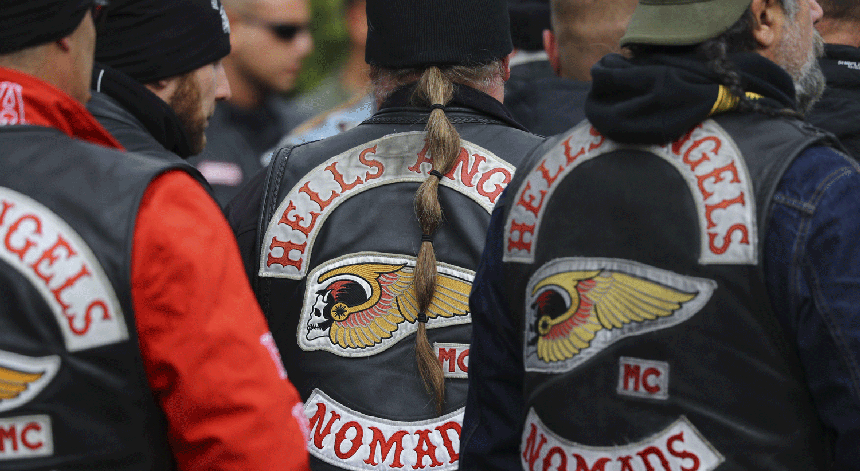Os Hells Angels Motorcyclub foi criado em 1948
