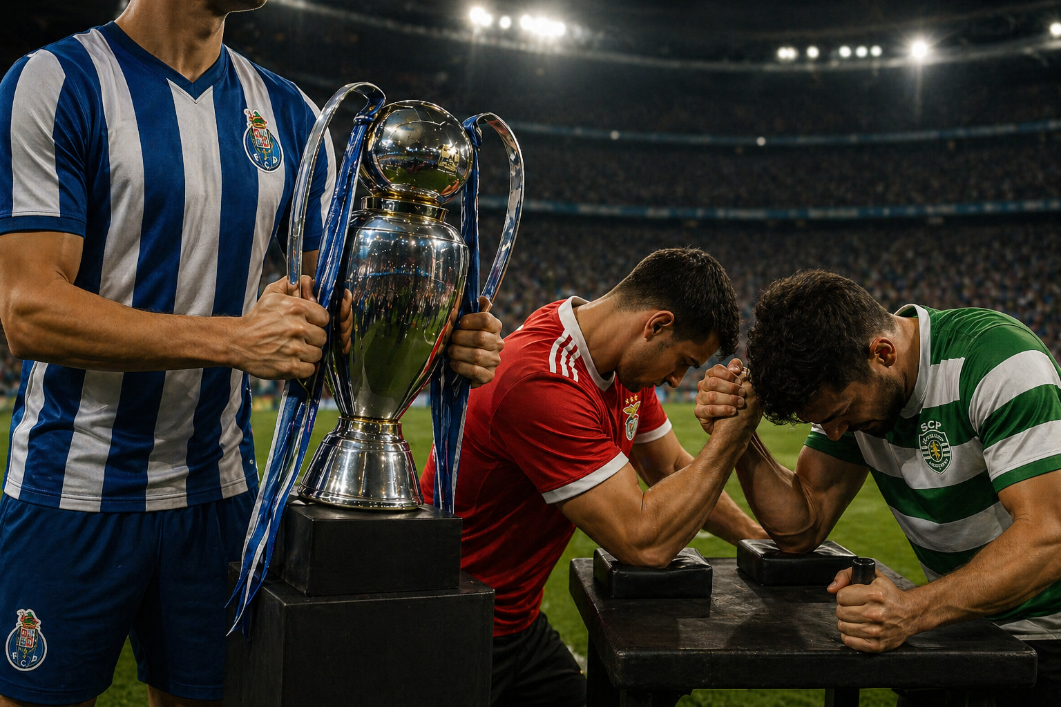 FC Porto has one hand on the title, Benfica and Sporting in a tug-of-war