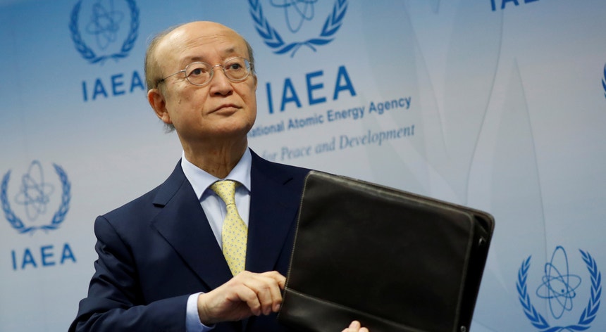 O diplomata japonês Youkiya Amano liderava há dez anos a Agência Internacional de Energia Atómica
