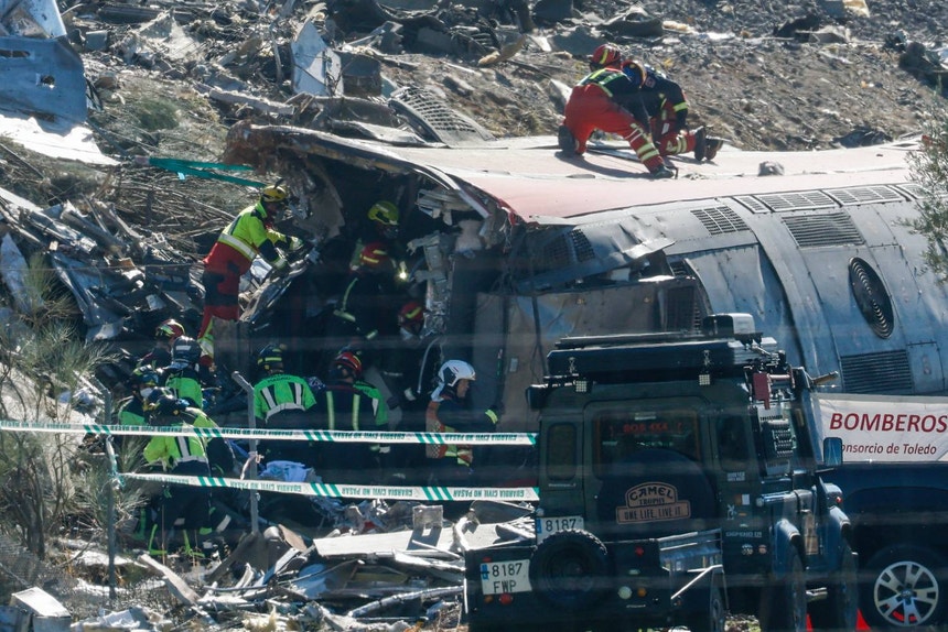 Imagem de Colisão de comboios de alta velocidade em Espanha faz mais de 60 mortos