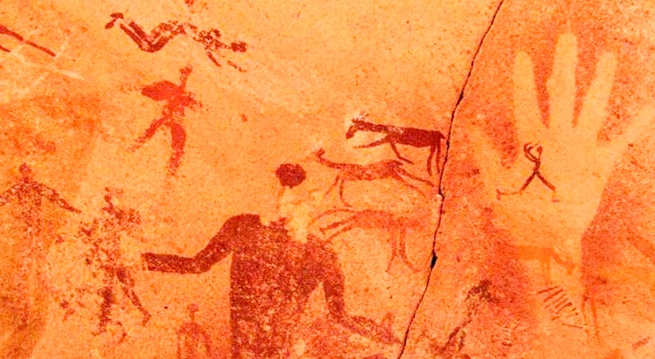  Egito, arte rupestre &quot;Cave of the Beast&quot; | Stringer - Reuters 