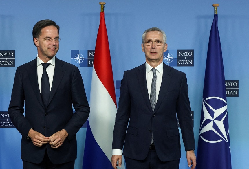 NATO. Mark Rutte será o sucessor de Jens Stoltenberg
