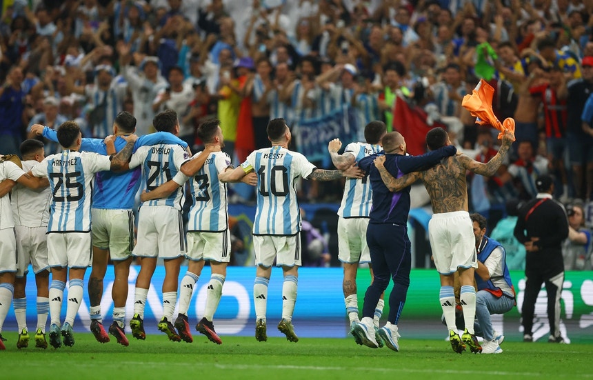 Última hora. Argentina é Campeã Mundial 2022