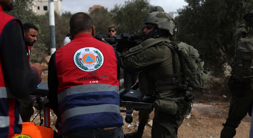 Imagem de EUA "muito preocupados" com imagens de fotojornalista agredida na Cisjordânia