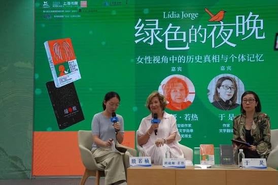Lídia Jorge toca leitor da China ou Portugal com as mesmas inquietações