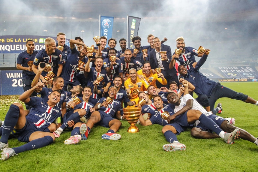 PSG ganha a Taça da Liga e faz o pleno em França