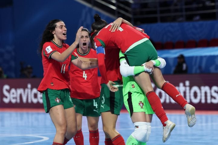 Portugal est� na final no Mundial de futsal feminino