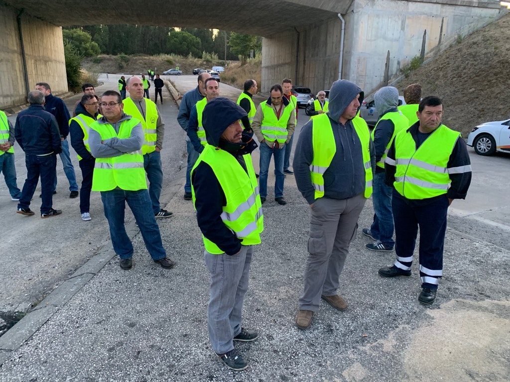 Imagem ilustrativa: Primeiras horas da greve dos motoristas
