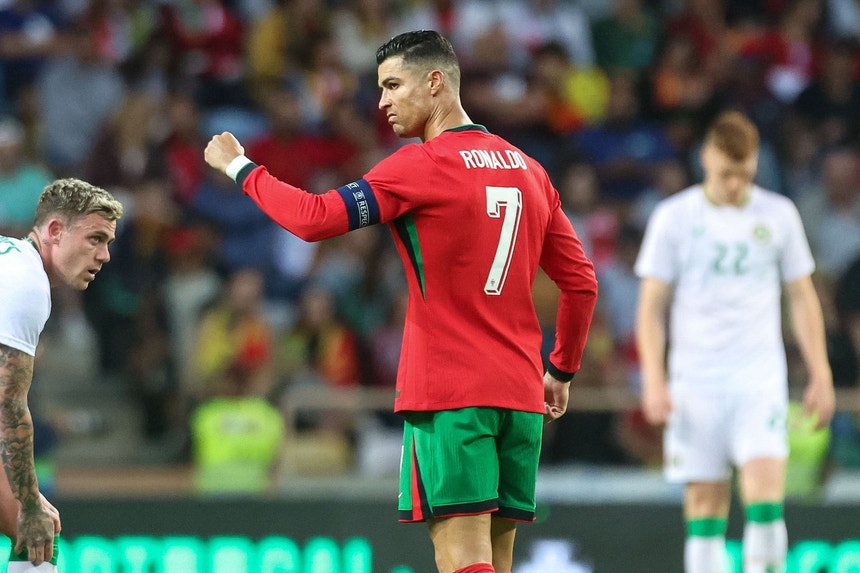 Portugal. Cristiano Ronaldo feliz com a resposta da equipa em Aveiro