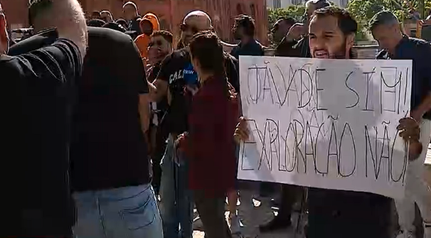 Imagem ilustrativa: Motoristas e operadores TVDE estão em protesto