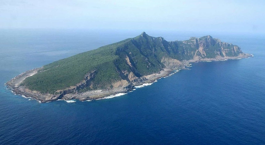 Foi a a norte da ilha de Ishigaki, perto do arquipélago Senkaku, que ocorreu o naufrágio
