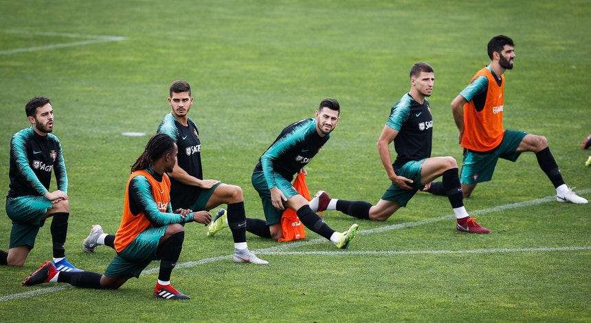 Portugal continua a preparar jornada frente à Croácia e Itália
