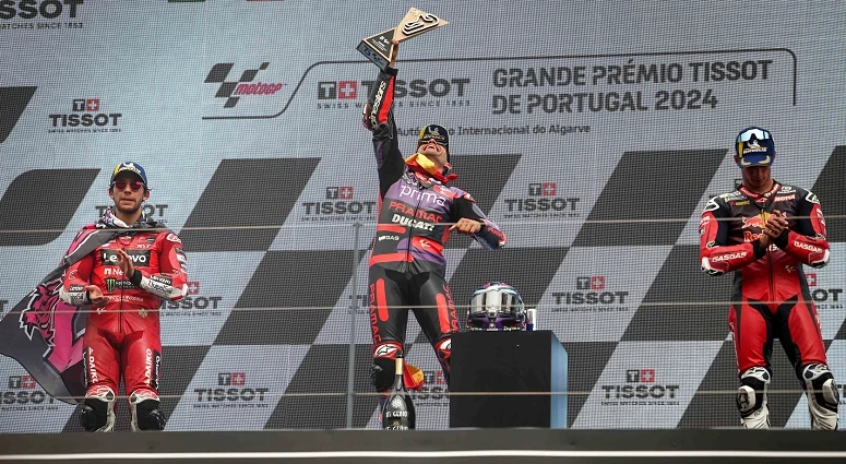 O Grande Prémio de Portugal de MotoGP é uma importante fonte de riqueza
