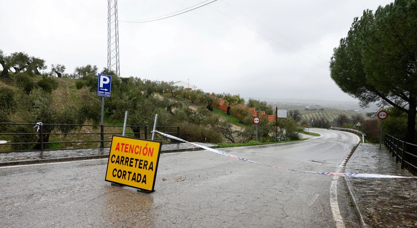 Imagem de Depressão ibérica. Leonardo multiplica estragos em Espanha