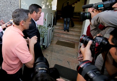 O empresário Manuel Godinho, único arguido detido pela Polícia Judiciária, vai aguardar julgamento em prisão preventiva 
