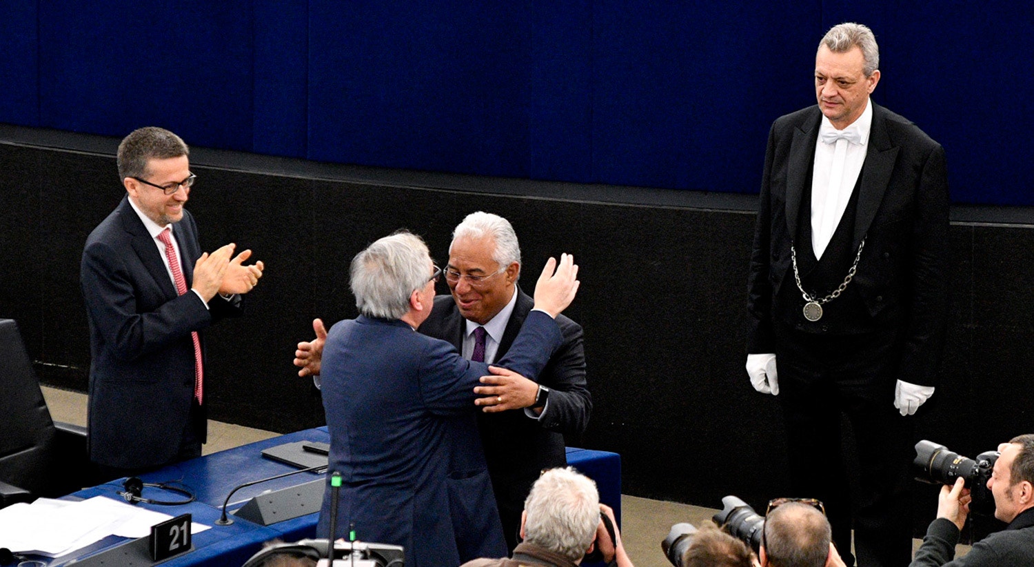  Visita oficial do Primeiro-Ministro Ant&oacute;nio Costa ao Parlamento Europeu em 2018 / Fonte: Parlamento Europeu 