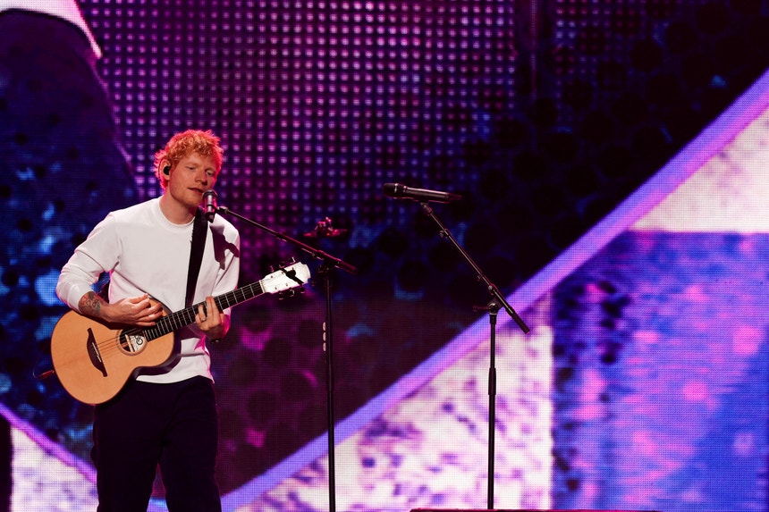 Imagem ilustrativa: Artistas abandonam Ed Sheeran e afirmam estar "ao lado da Palestina e do seu po