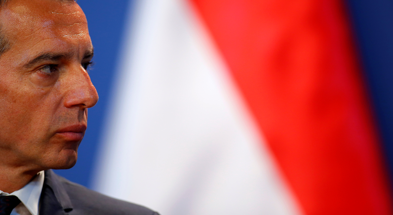 O chanceler da &Aacute;ustria, Christian Kern Foto: Reuters