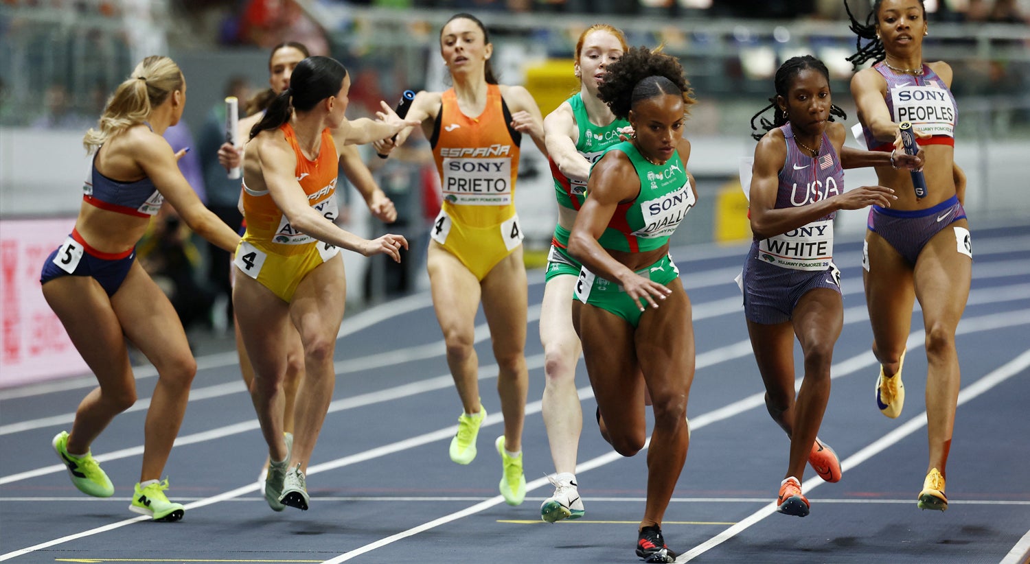 Athletics/World Championships: Portuguese women's team breaks 4x400 metre relay record