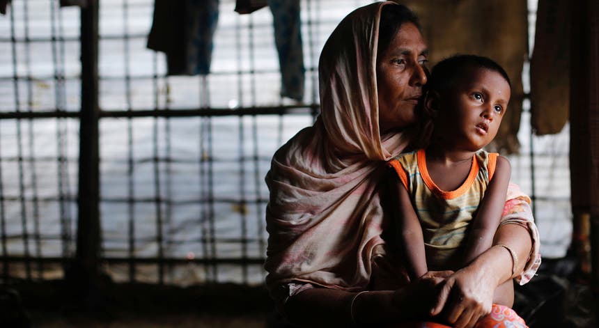 Mais de 400 mil refugiados Rohingya fugiram para o Bangladesh desde o final de agosto. Foto: Danish Siddiqui - Reuters