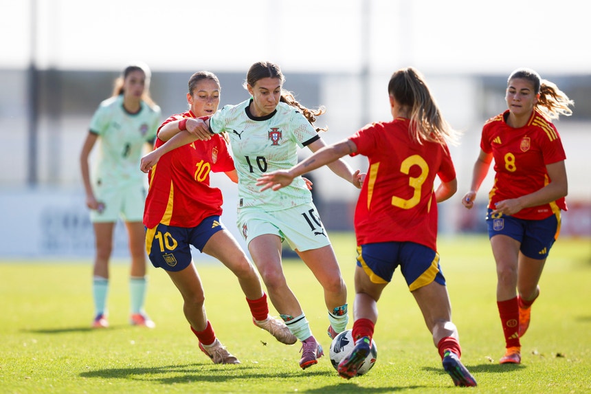 Imagem de Portugal perde com Espanha na qualificação para Euro2026 feminino de sub-17