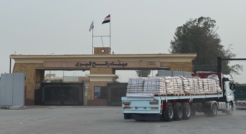 Imagem ilustrativa: Israel anuncia reabertura da passagem de Rafah no domingo