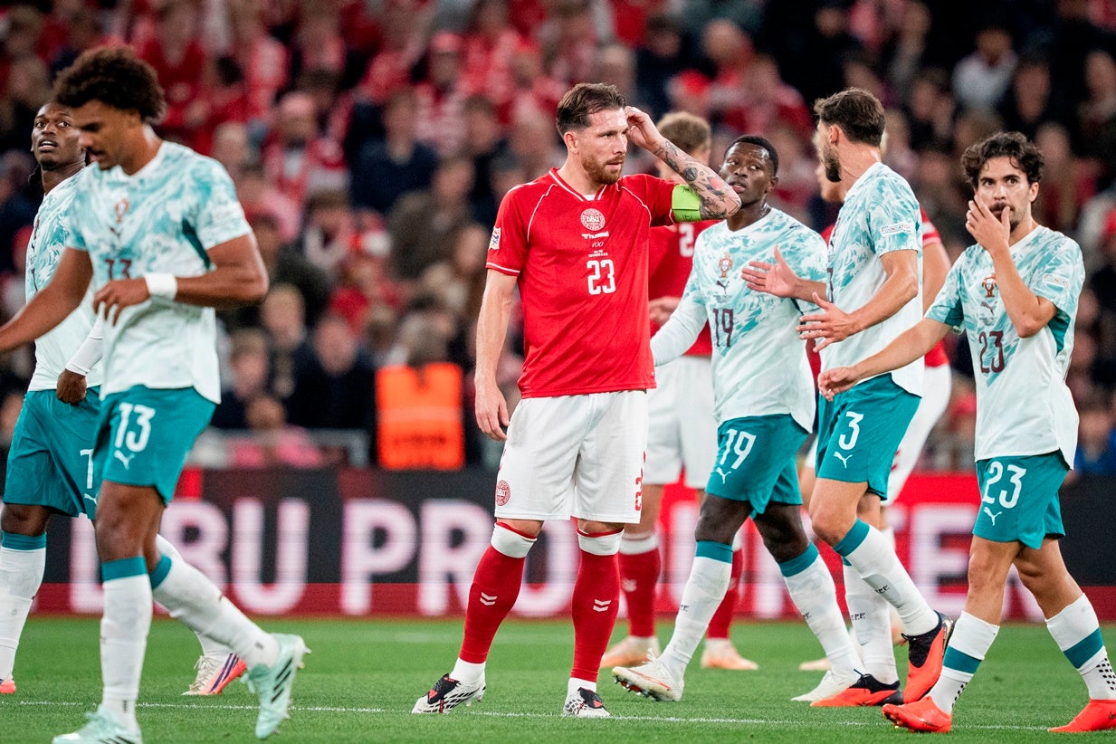 Portugal bate Dinamarca na ressaca do abandono de Ronaldo