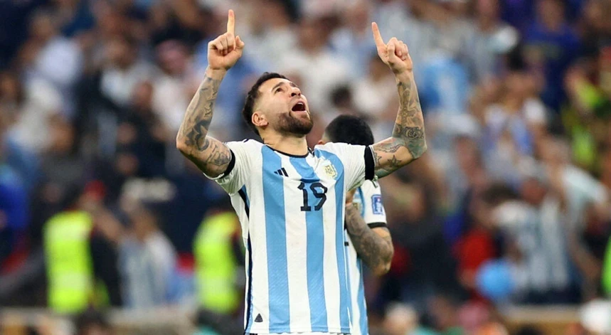 Otamendi marcou o golo dos argentinos
