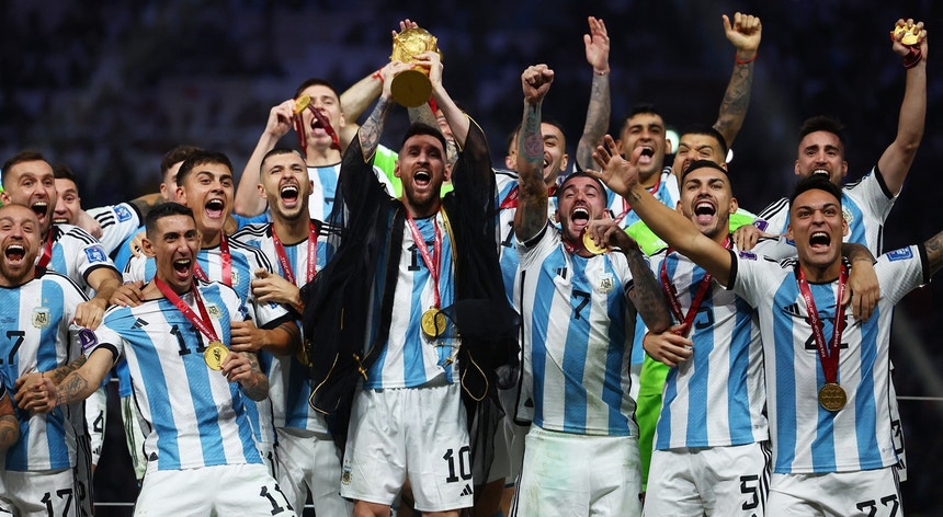 Messi e companhia são campeões do mundo
