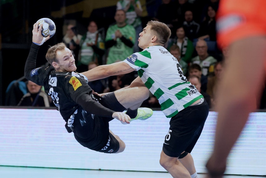 Imagem de Sporting volta a perder com Füchse Berlim para a Champions de andebol