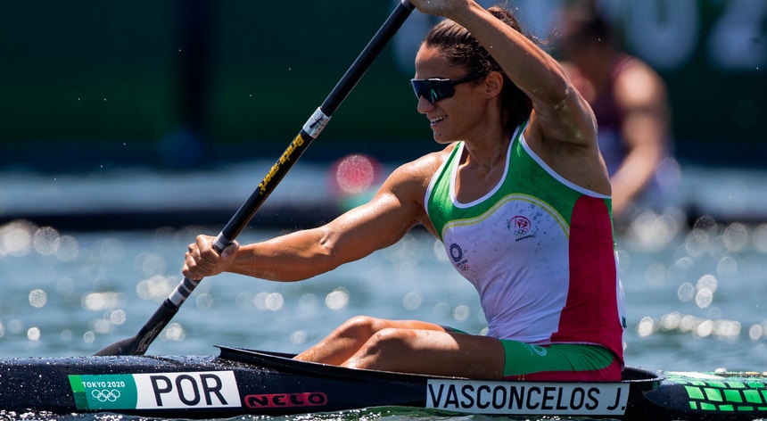 Joana Vasconcelos terminou no K1 500 metros a sua participação nos Jogos
