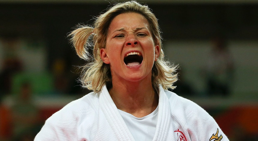 Telma Monteiro ultrapassou um obstáculo de vulto nos mundiais de judo ao eliminar  Rafaela Silva
