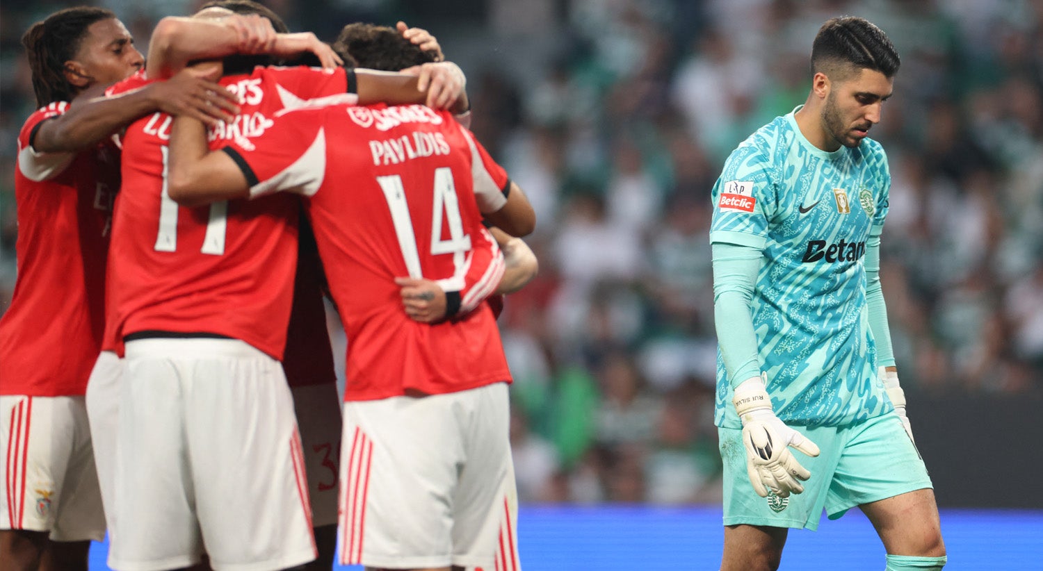 Benfica ultrapassa Sporting