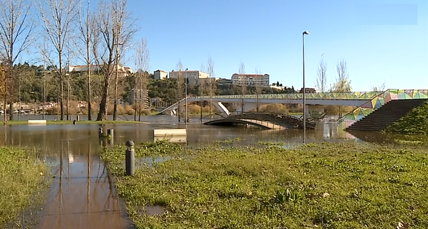 Water releases at the Aguieira dam. Coimbra to begin preparing for a possible evacuation scenario
