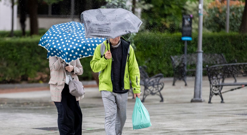 Depressão Cláudia. A evolução do mau tempo em Portugal