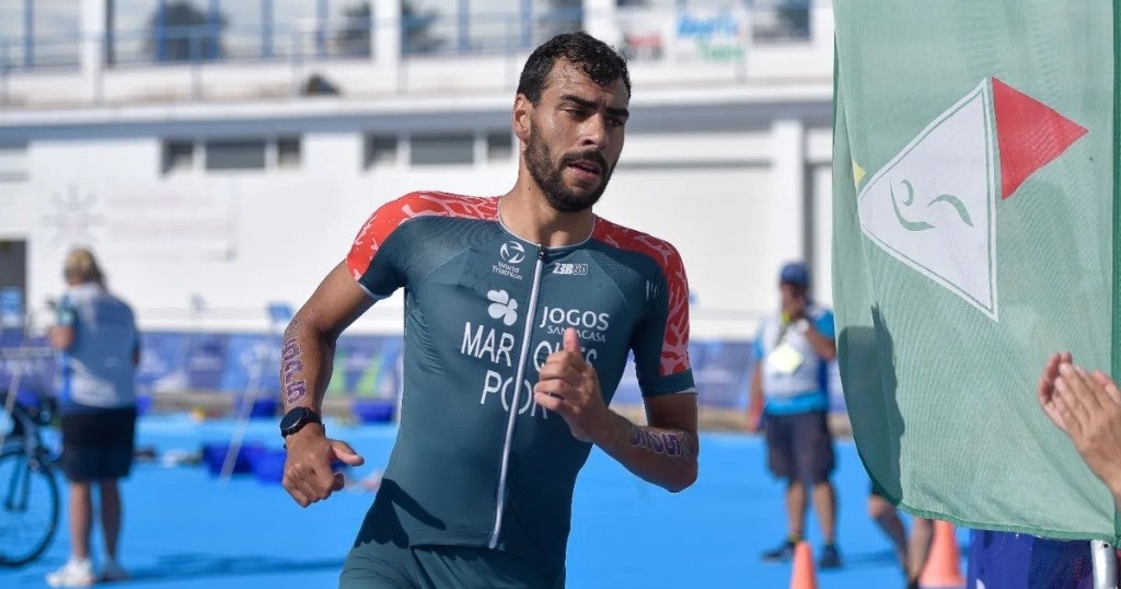 Triatlo/Mundiais. Filipe Marques medalha de bronze na classe adaptada PTS5
