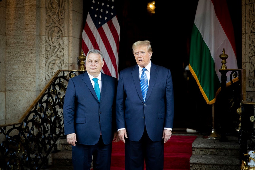 Orbán já demonstrou o seu apoio ao regresso de Trump à Casa Branca nas próximas eleições presidenciais
