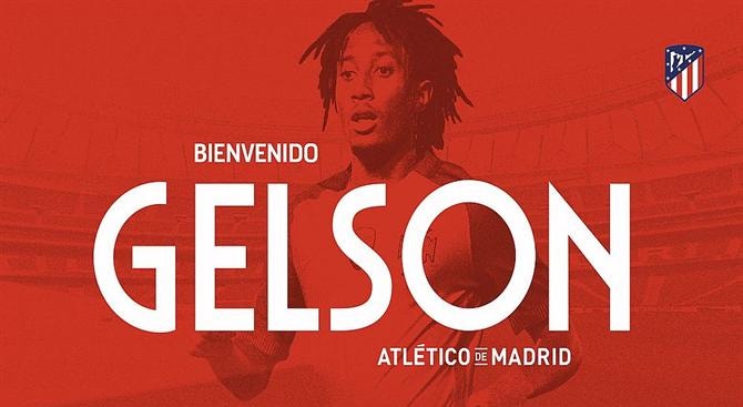 Gelson Martins é a figura principal do clube madrileno esta quarta-feira
