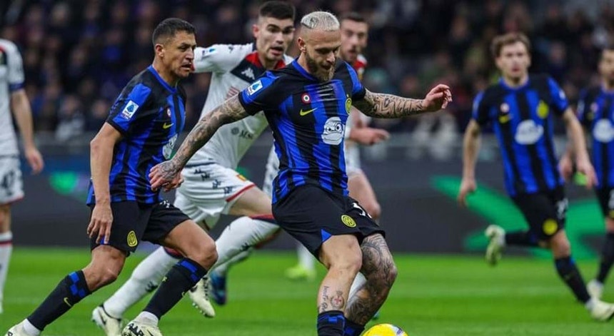 O Inter soma e segue a caminho do título de campeão de Itália
