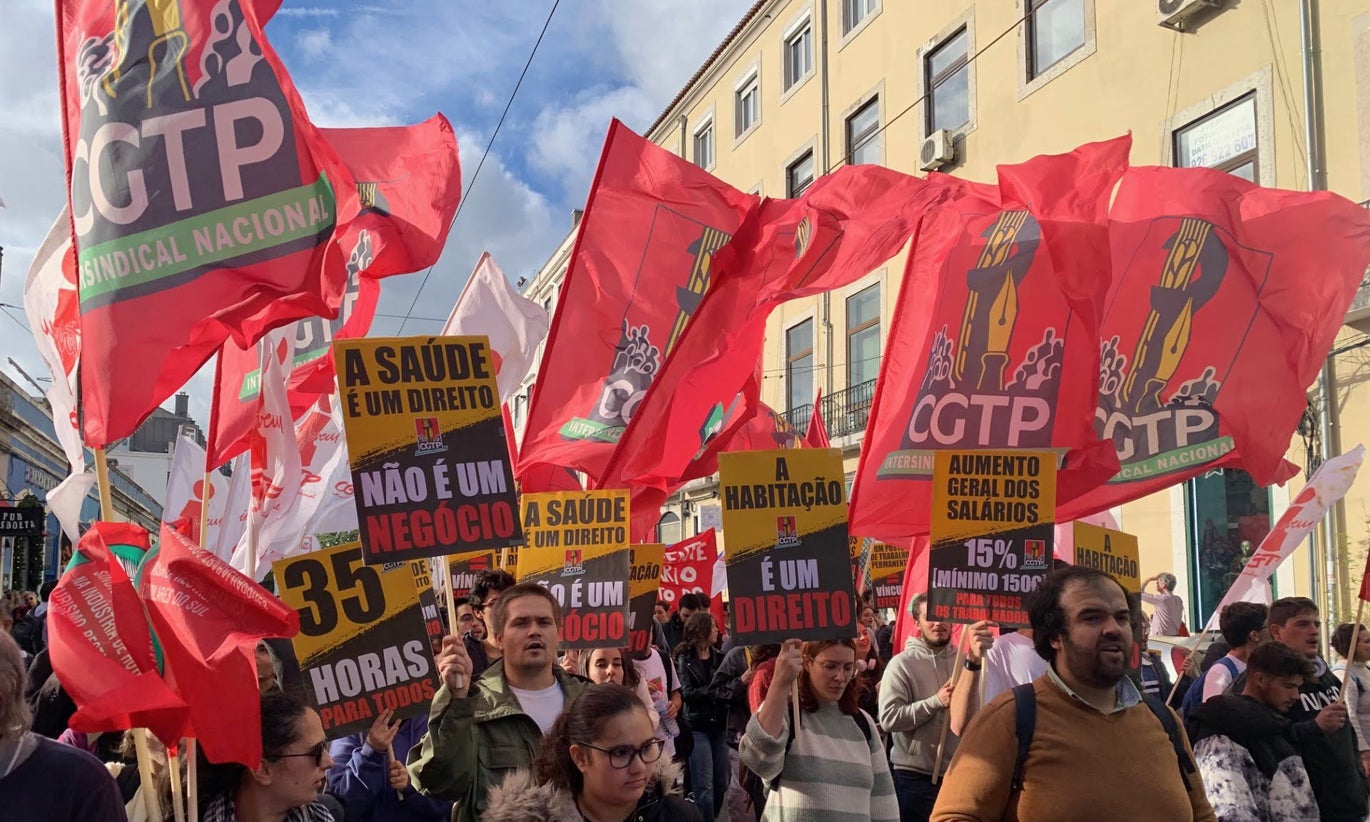 CGTP calls nationwide demonstration on 28 February against changes to labour law