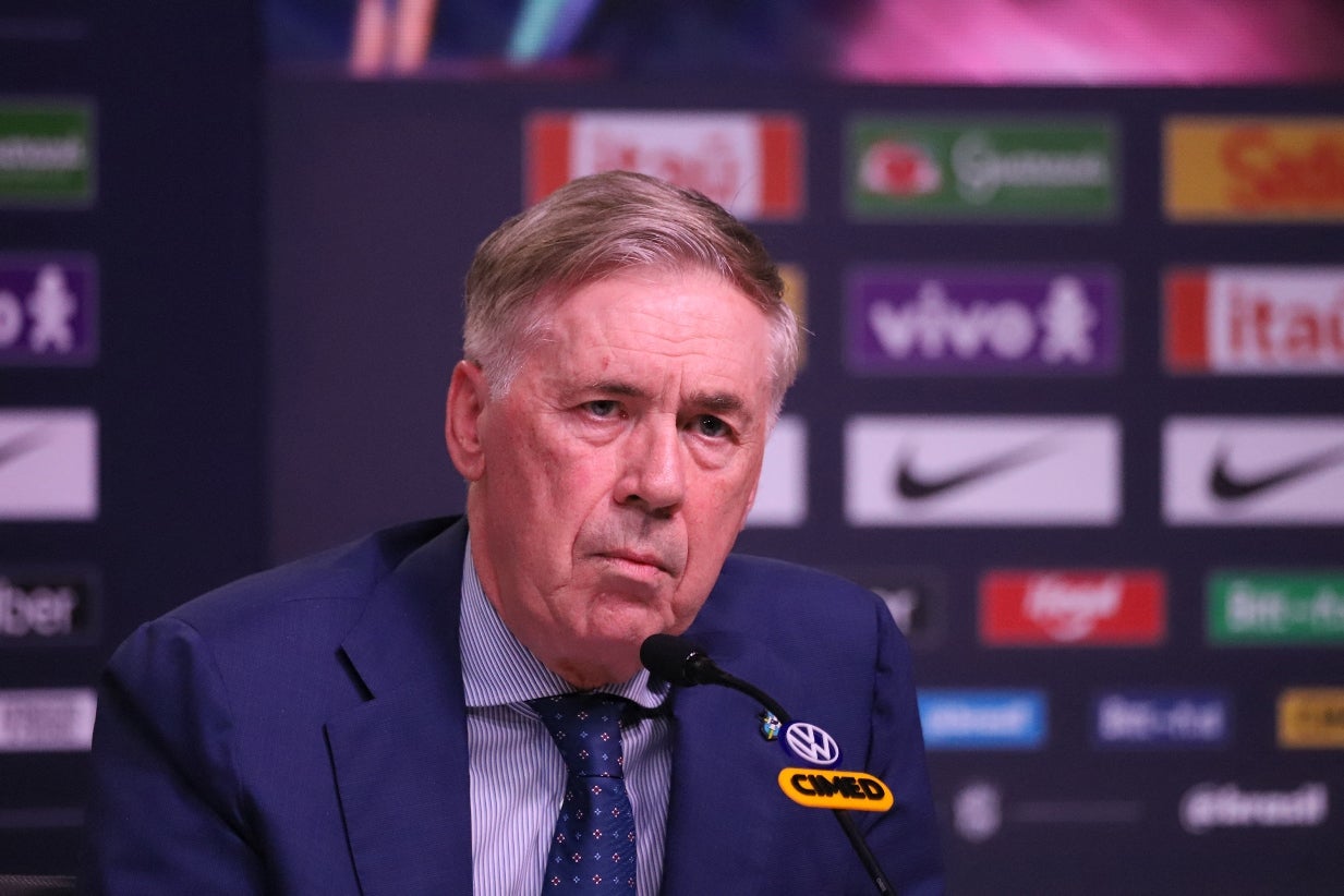 Carlo Ancelotti renova contrato com a seleção do Brasil até 2030
