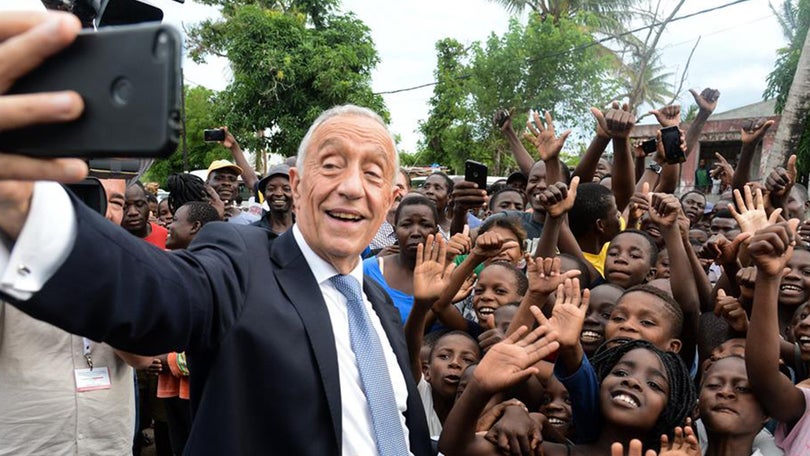 Marcelo Rebelo de Sousa visita Moçambique